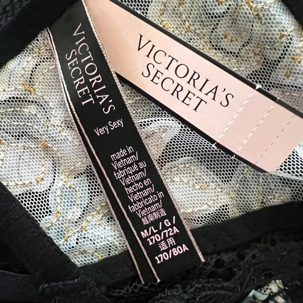 Victoria's Secret Very Sexy Starstruck Garter Belt size XS/S/